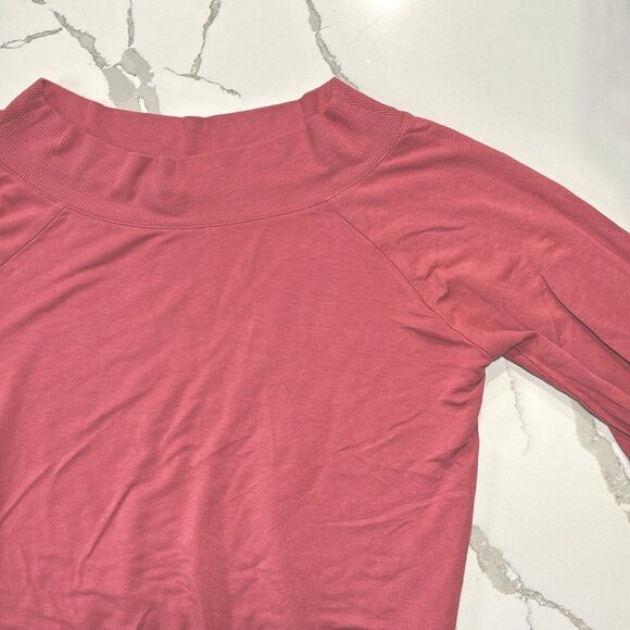 Express One Eleven | Women’s Pink Coral Butterfly Tie Raglan Sleeves Swe… - Picture 4 of 14